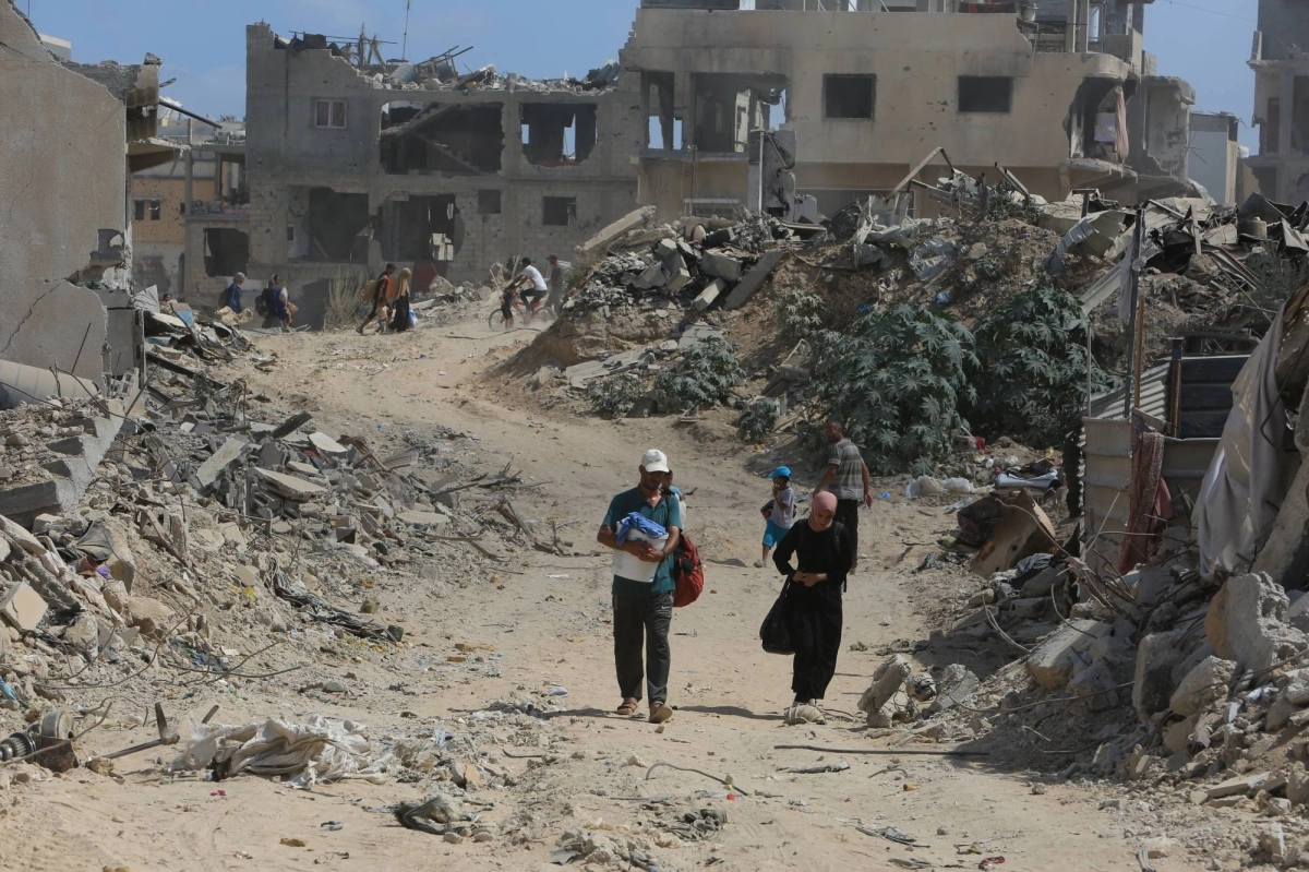 بيوت أهل غزة تحولت إلى ركام