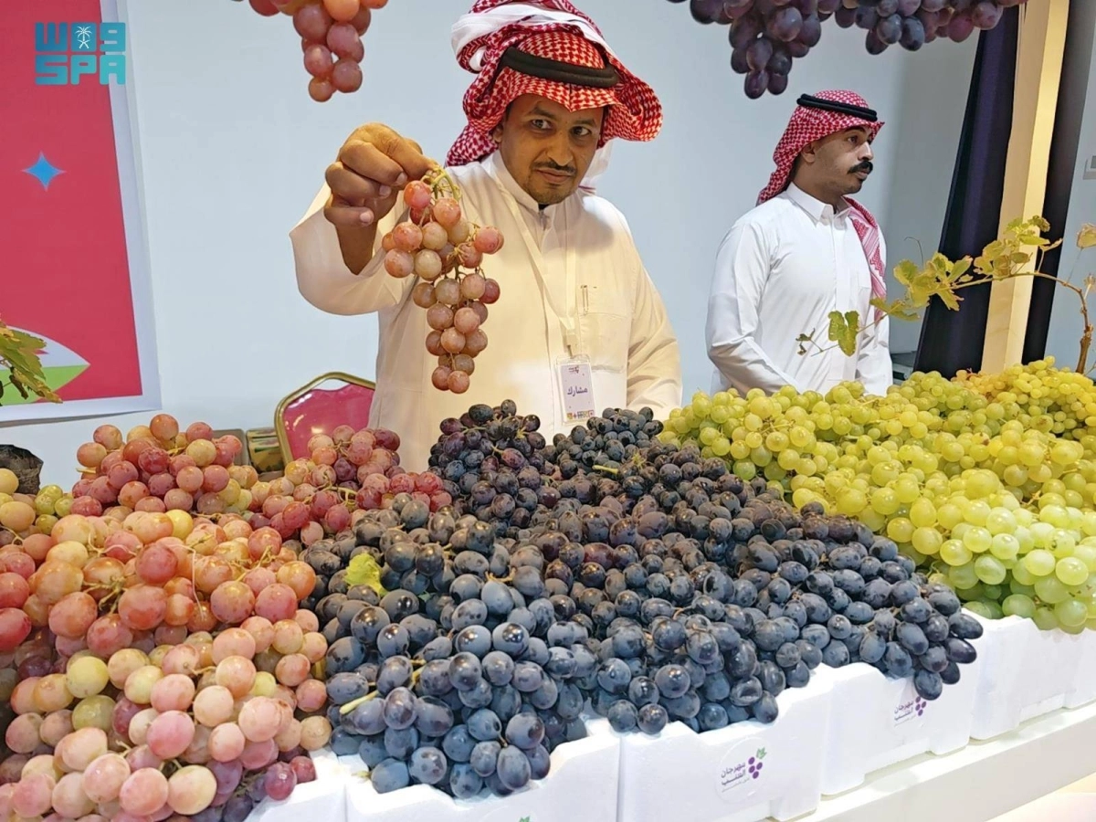 أصناف متنوعة من العنب