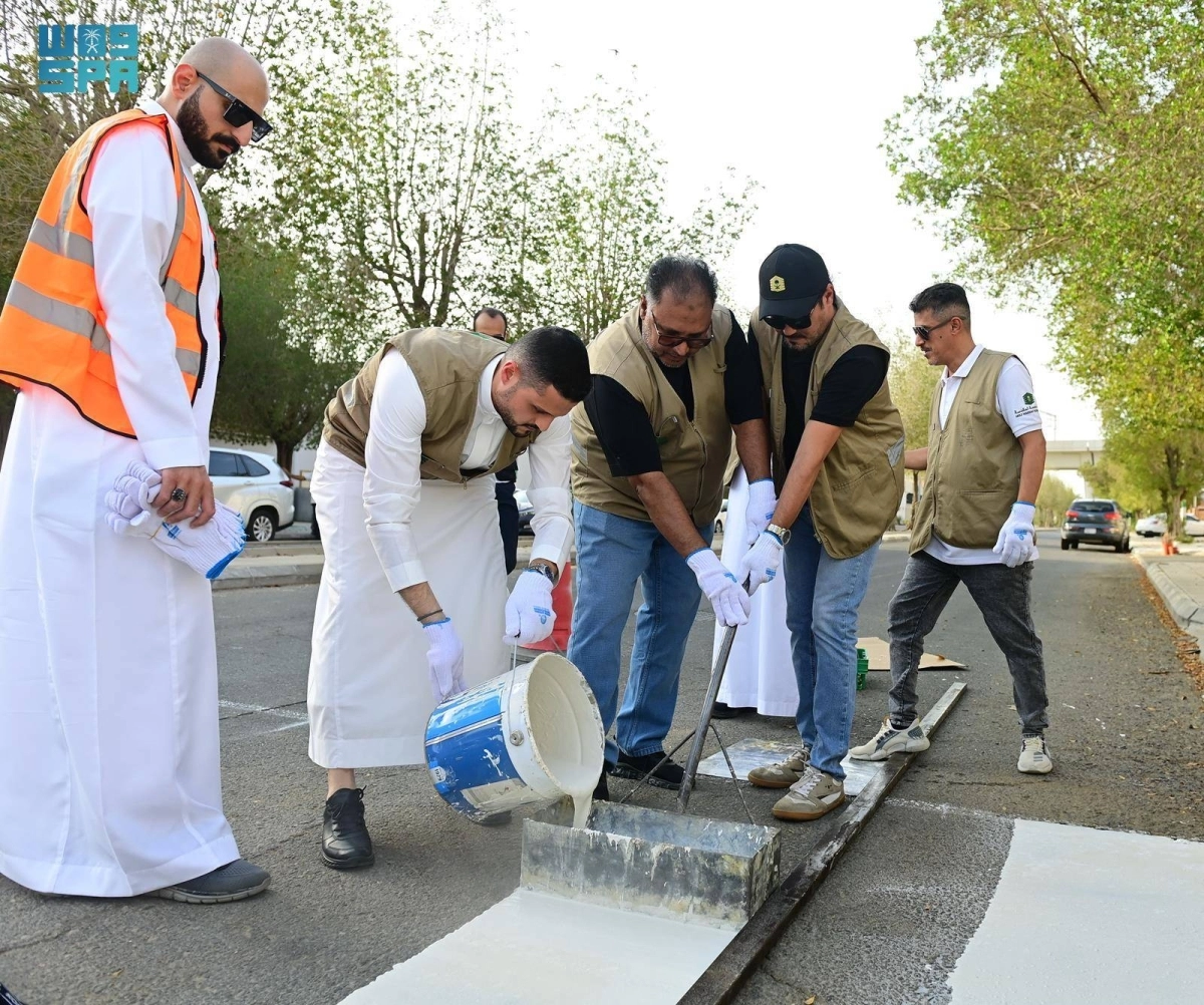 تهيئة ممرات المشاة