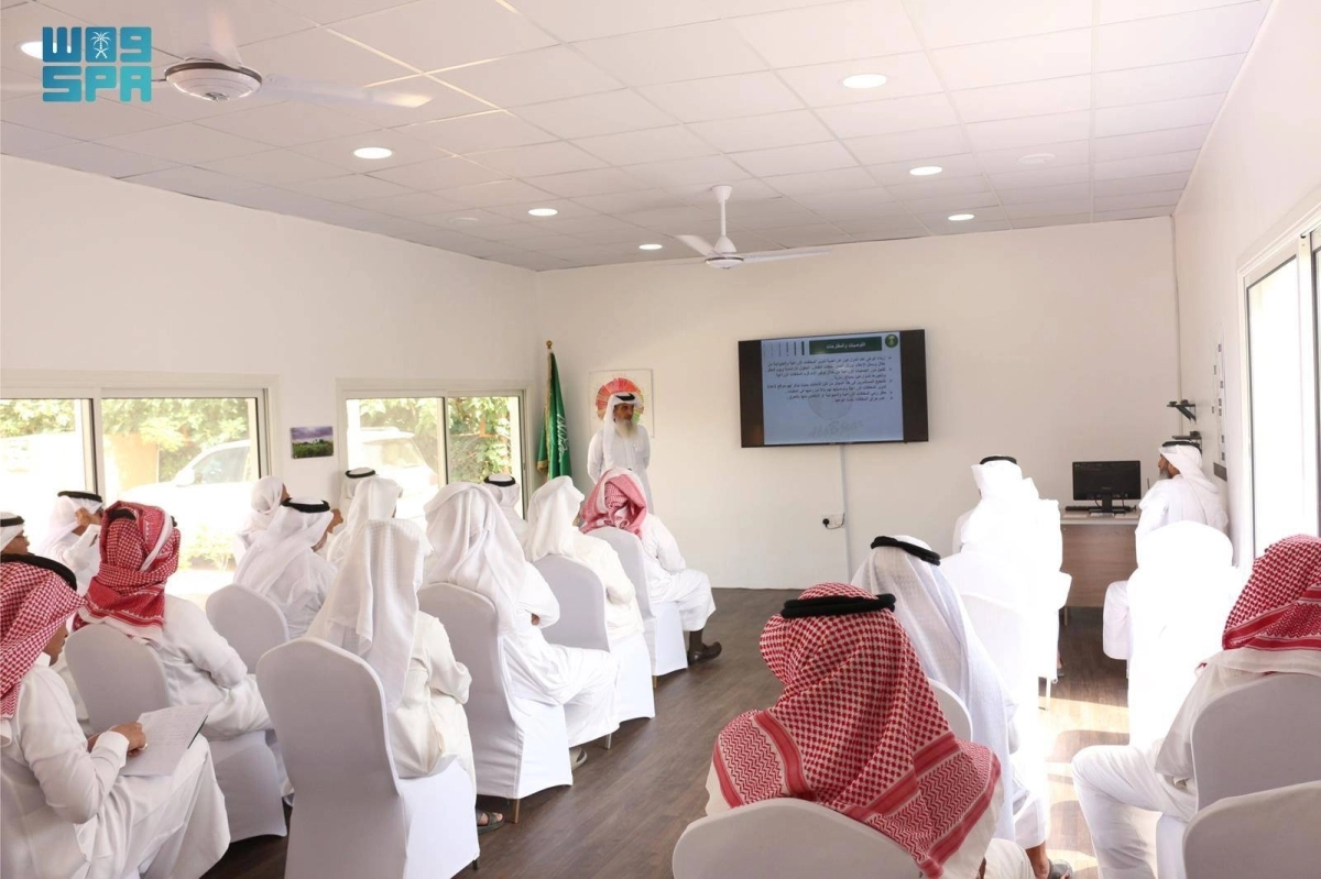 جانب من الورشة