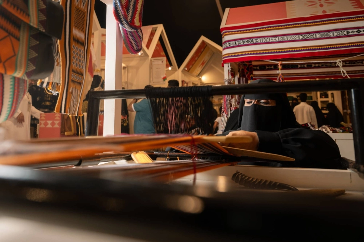 جانب من الركن الإماراتي