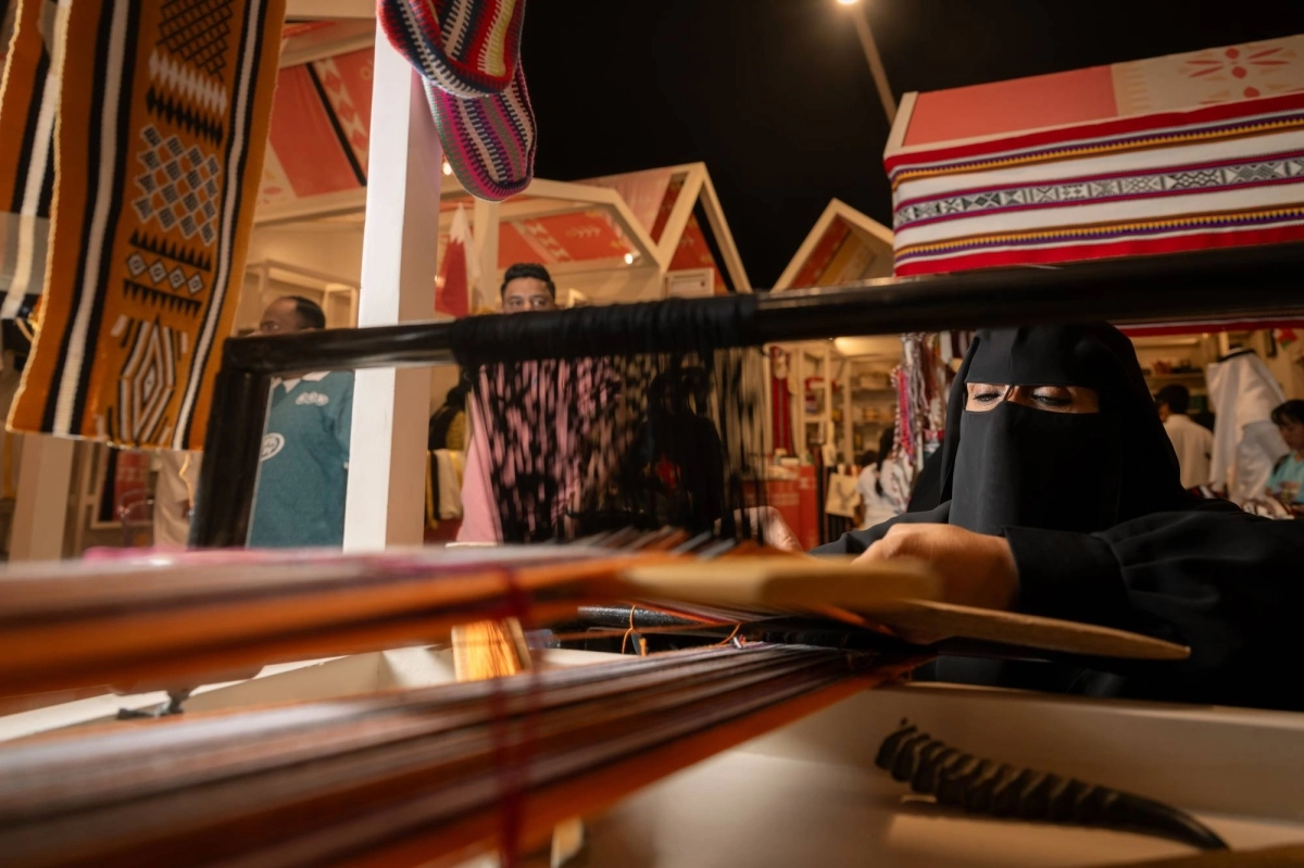 جانب من الركن الإماراتي