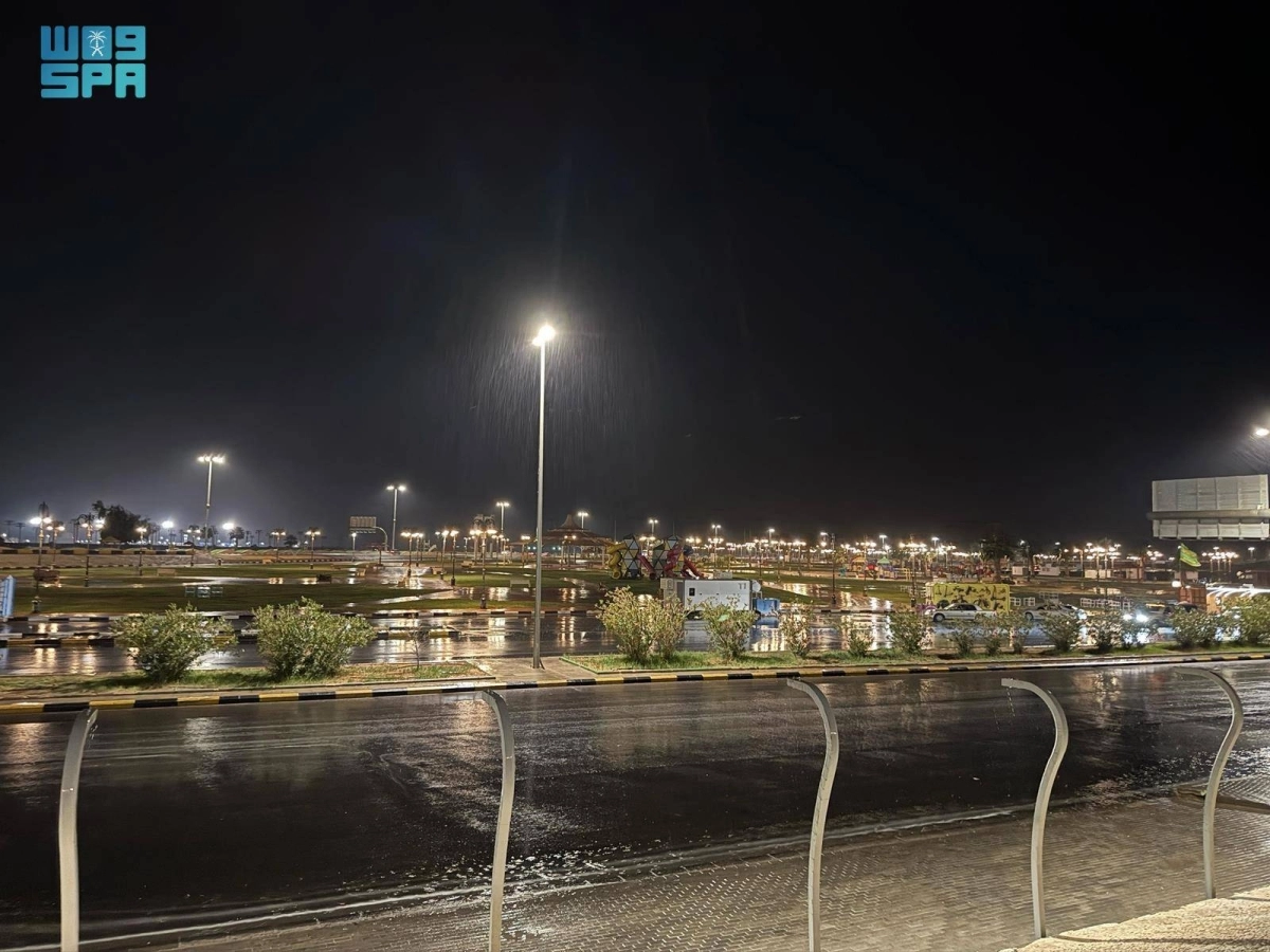 أمطار رفحاء 