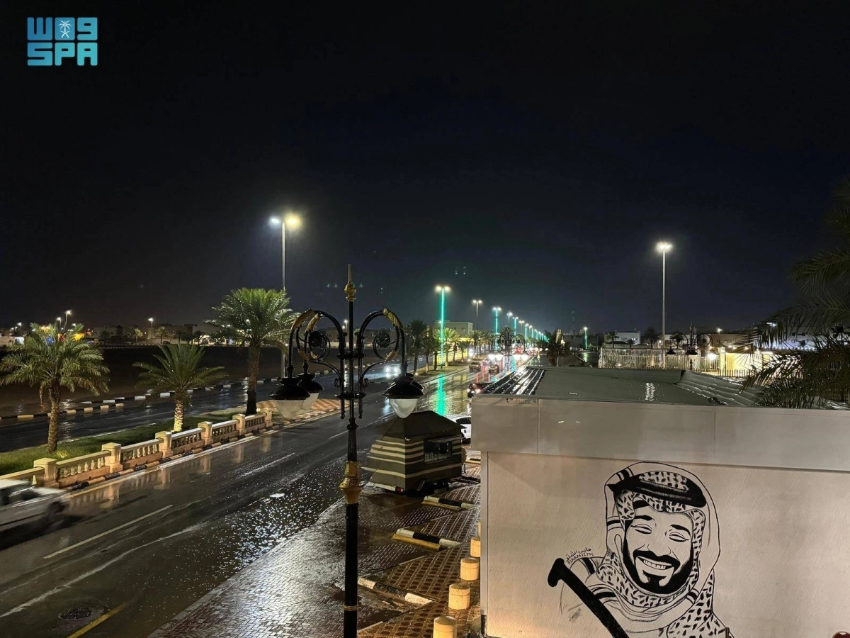 أمطار رفحاء