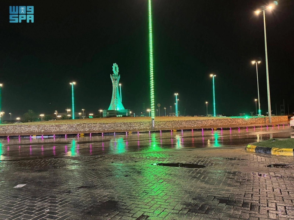 أمطار رفحاء 