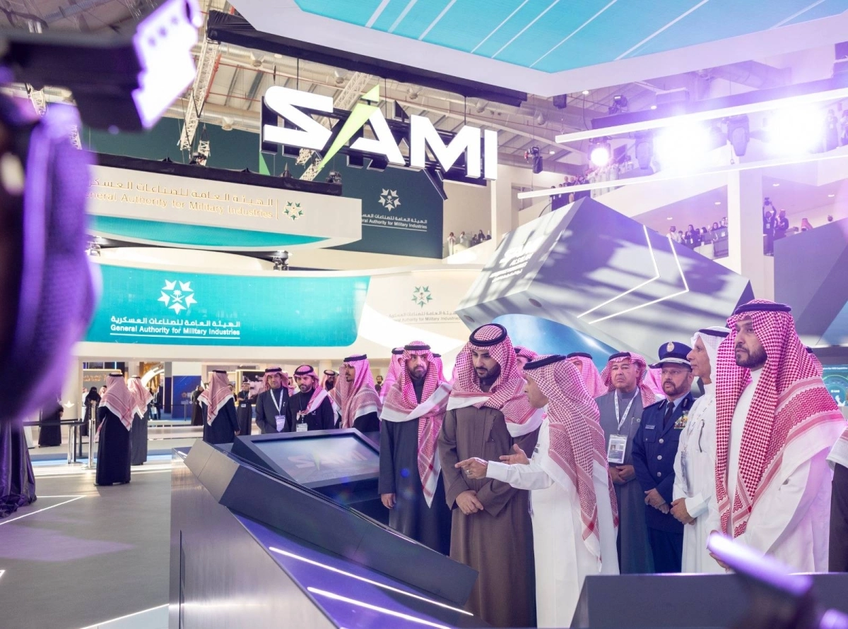 وزير الدفاع لدى تدشينه شركات ومنشآت وقدرات صناعية جديدة لشركة SAMI