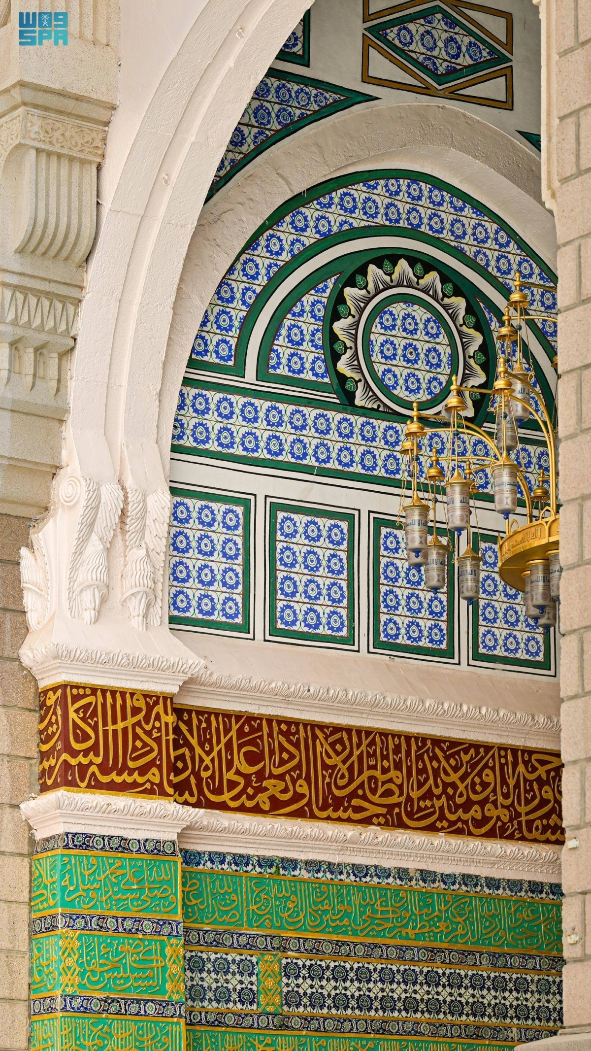 باب السلام في المسجد النبوي.. تفاصيل معمارية تعكس جمال الفن الإسلامي