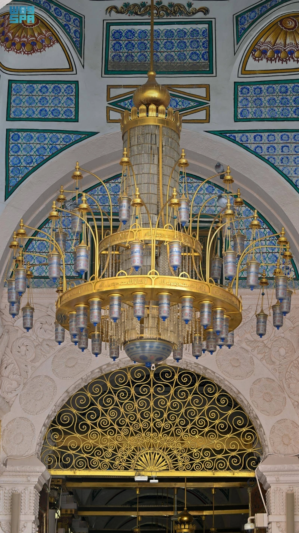 باب السلام في المسجد النبوي.. تفاصيل معمارية تعكس جمال الفن الإسلامي