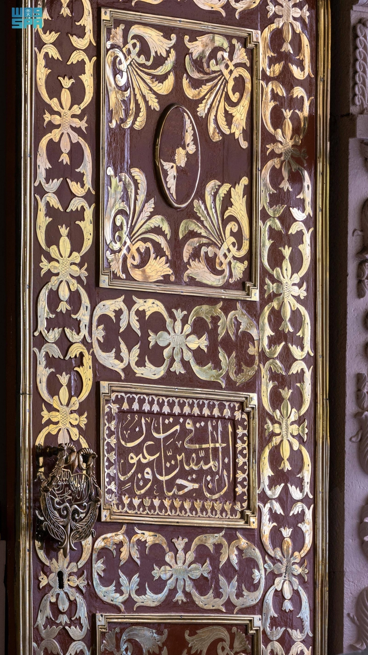 باب السلام في المسجد النبوي.. تفاصيل معمارية تعكس جمال الفن الإسلامي