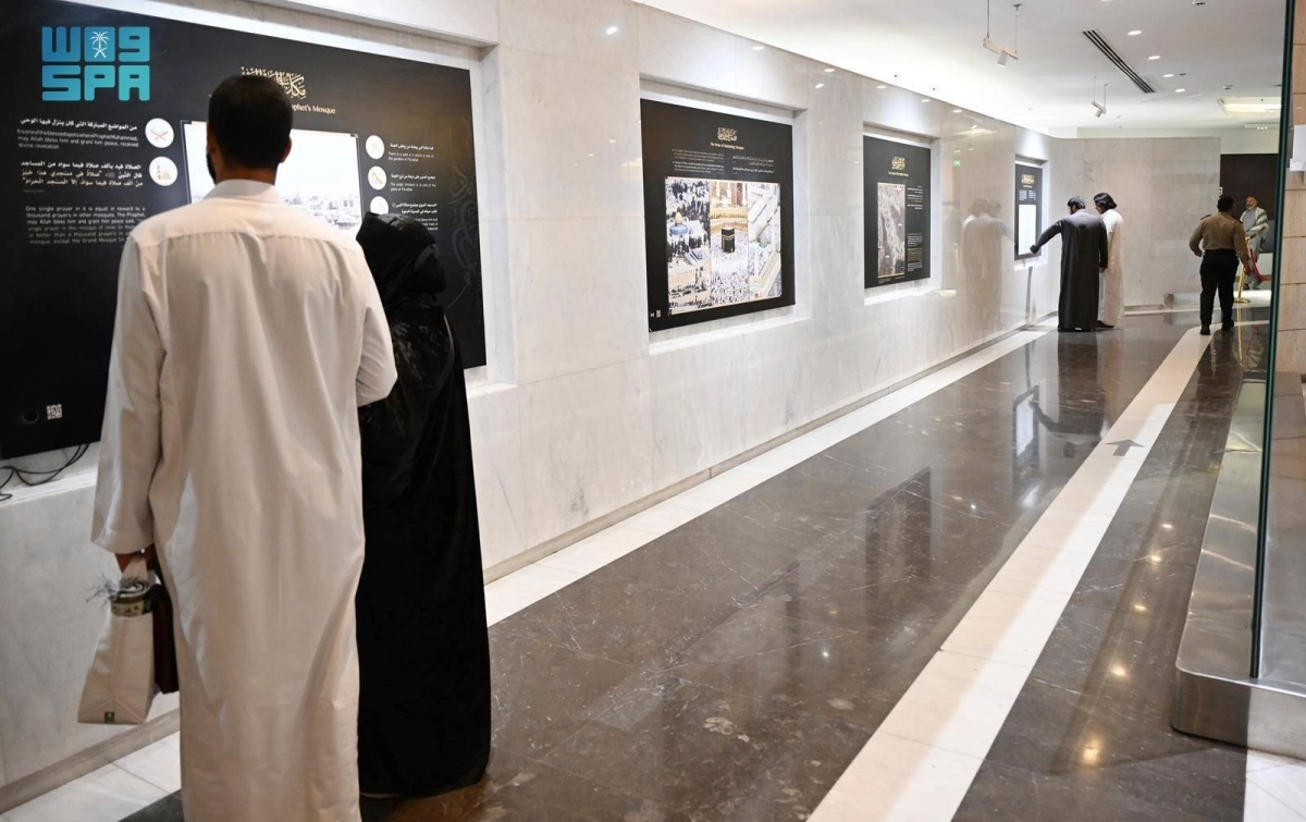 معرض عمارة المسجد النبوي يثري تجربة الزوار بالتعريف بتاريخ بنائه وتوسعاته عبر العصور