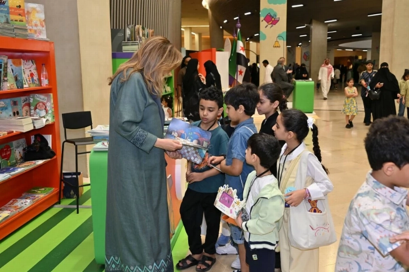جانب من فعاليات معرض الكتاب للأطفال