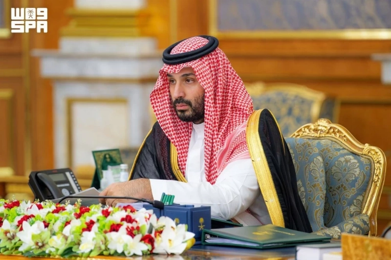 ولي العهد لدى ترؤسه مجلس الوزراء