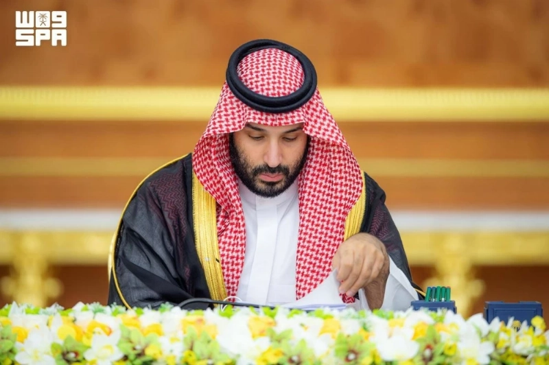 ولي العهد لدى ترؤسه مجلس الوزراء