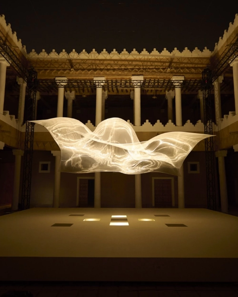 Shinji Ohmaki_Liminal air space-time_Noor Riyadh 2025_058