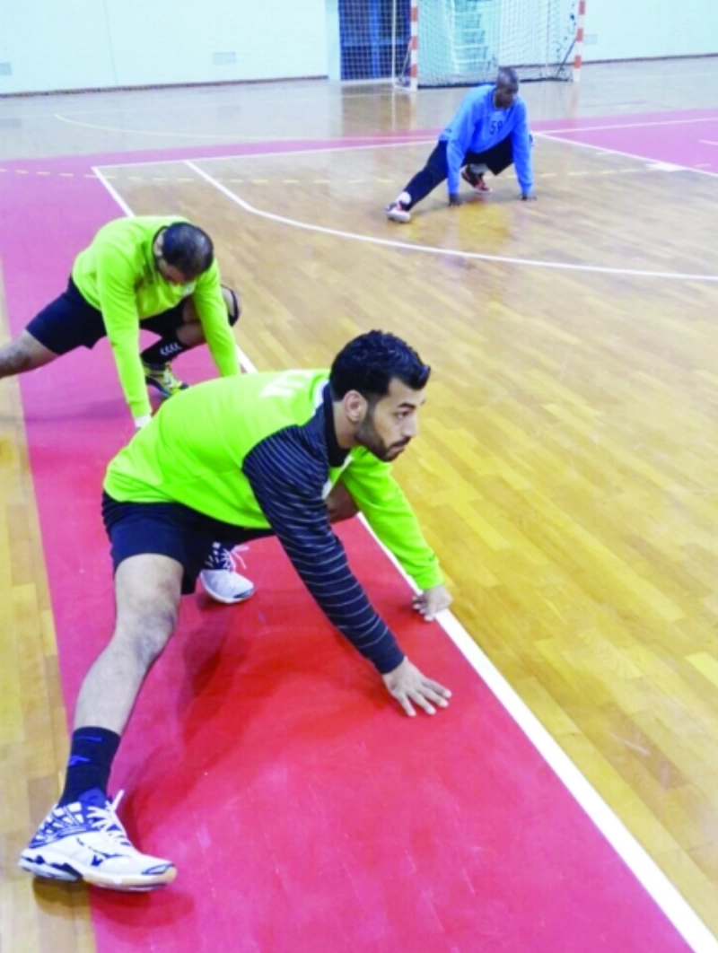 جانب من معسكر منتخب اليد في تونس (مكة)