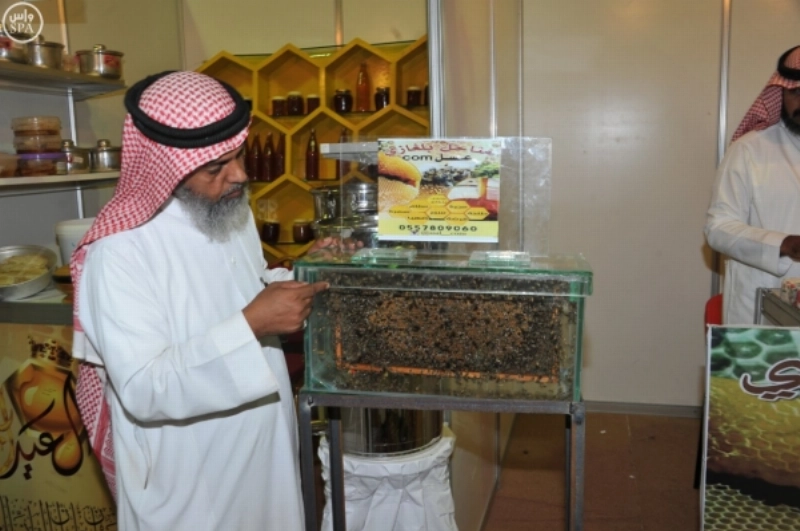 من معروضات المهرجان (واس)