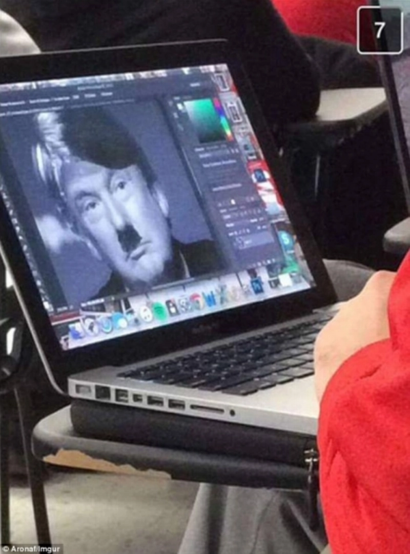 صورة توضح النتيجة النهائية لعمل الطالب