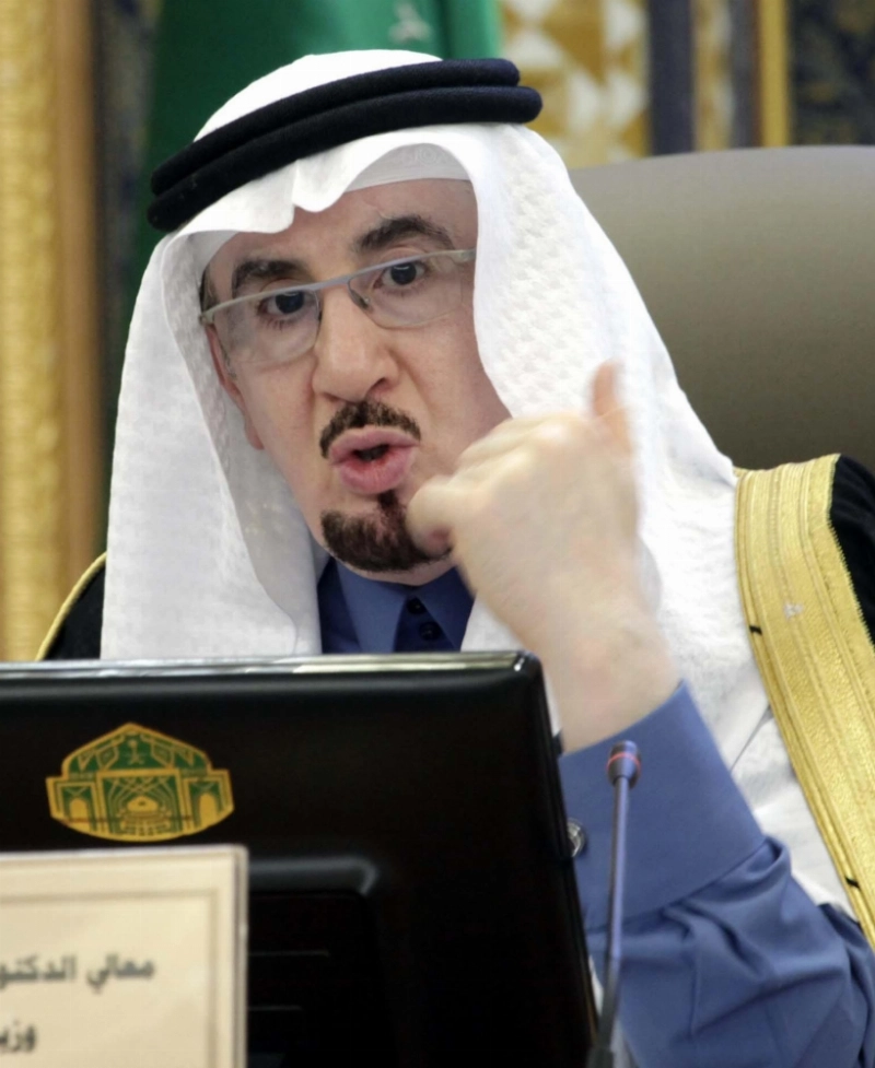 وزير العمل في جلسة الشورى أمس الأول (مكة)