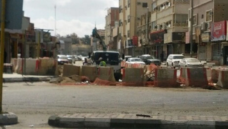 أعمال مستمرة بالمشروع (مكة)