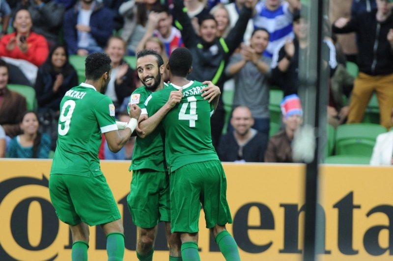 فرحة سابقة للمنتخب السعودي (مكة)