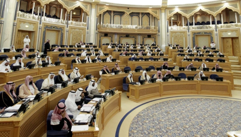 من إحدى جلسات مجلس الشورى (مكة)