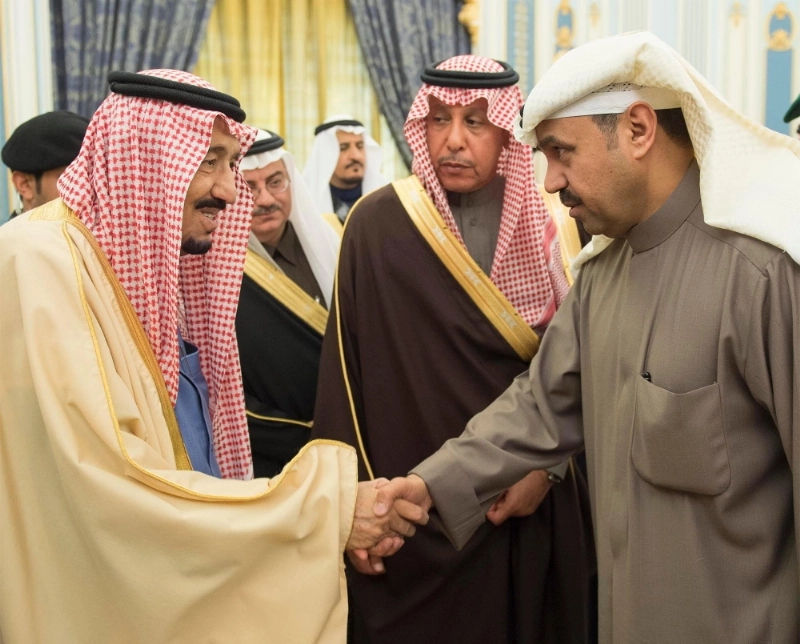 الملك سلمان مرحبا بضيوف المهرجان