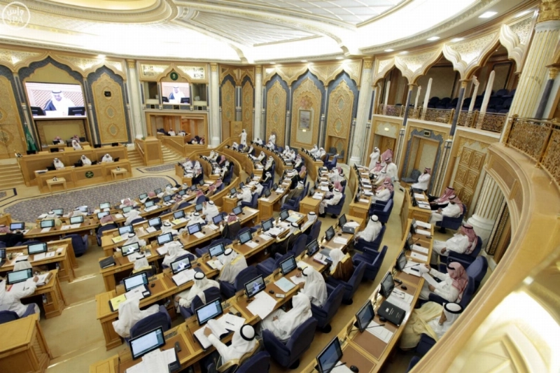 إحدى جلسات الشورى السابقة (مكة)