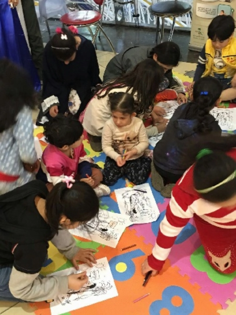 ركن الطفل في المعرض (مكة)