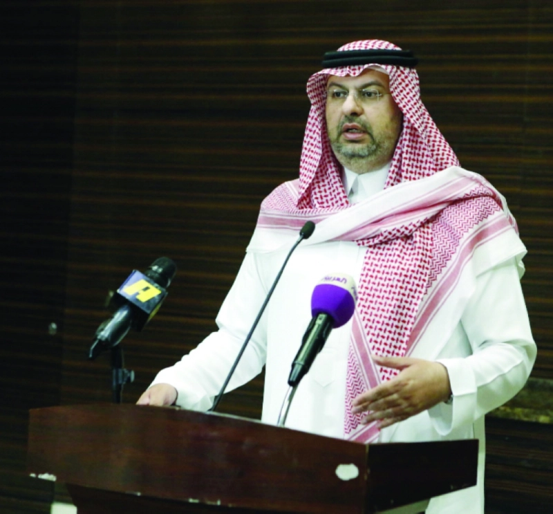 عبدالله بن مساعد يلقي كلمته الافتتاحية (مكة)