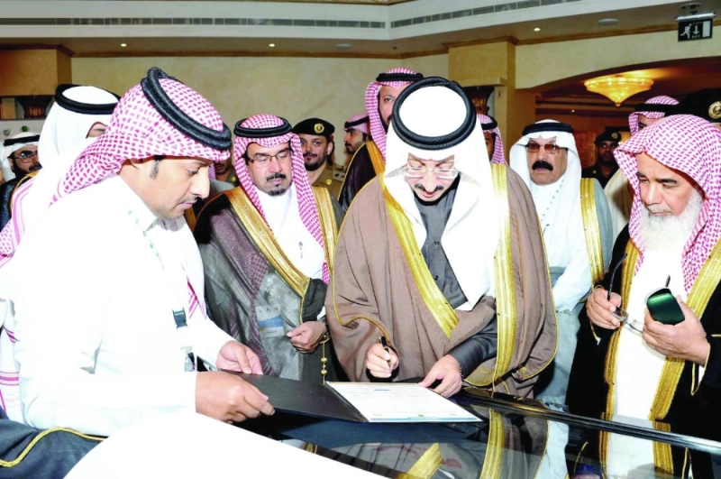بدر بن جلوي خلال تدشين برامج نبراس في الأحساء سابقا (مكة)