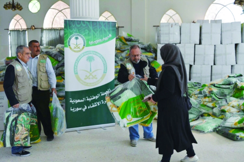 سورية تحصل على مساعدة سعودية في بعلبك (واس)