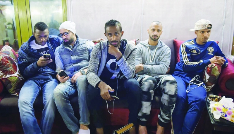 جانب من الملتقى الأسبوعي للاعبي التعاون (مكة)