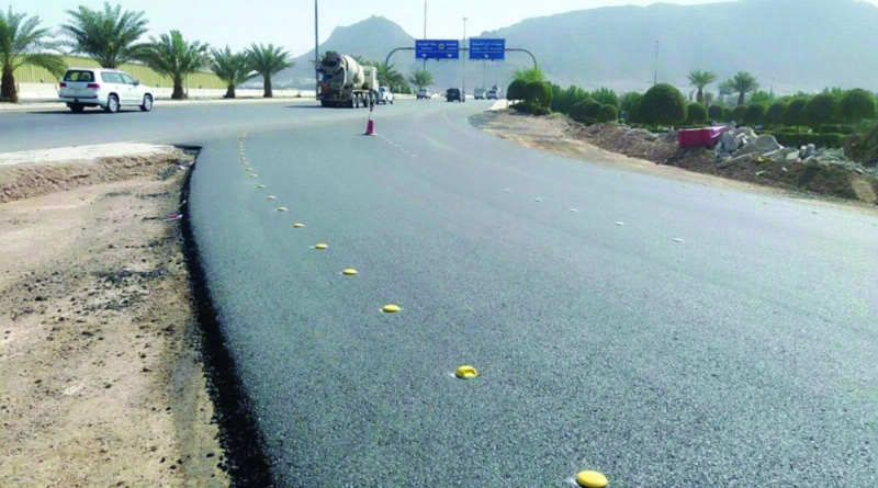 التحويلة بعد الانتهاء من سفلتتها (مكة)