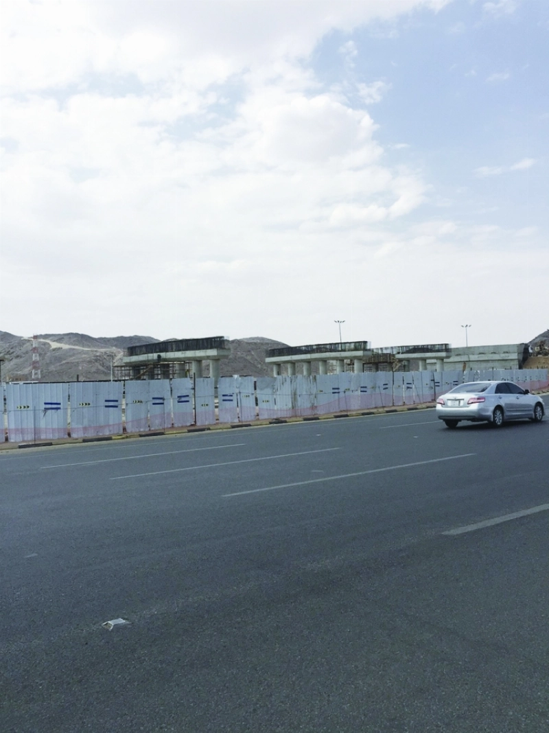 حال كوبري المطار في نجران (مكة)