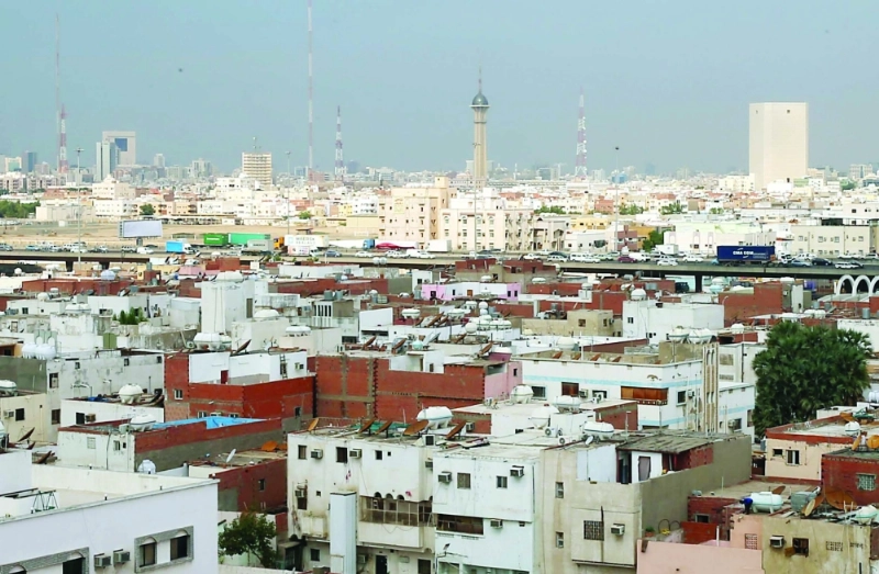 أحد الأحياء العشوائية بجدة ( ثامر الفرج)