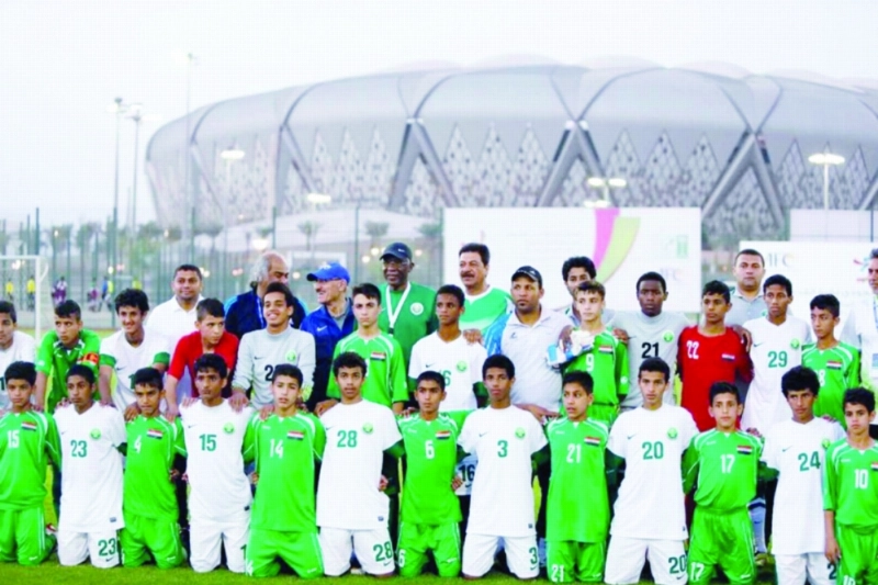 منتخب البراعم في مناسبة سابقة (مكة)
