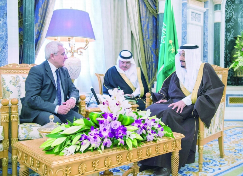 .. ولدى لقائهما (واس)