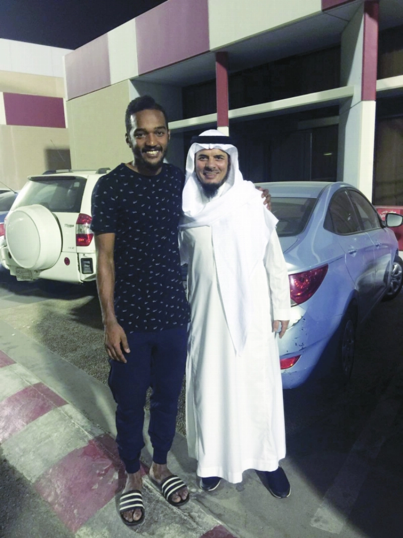عبدالله عسيري مع أحمد المزيني (مكة)