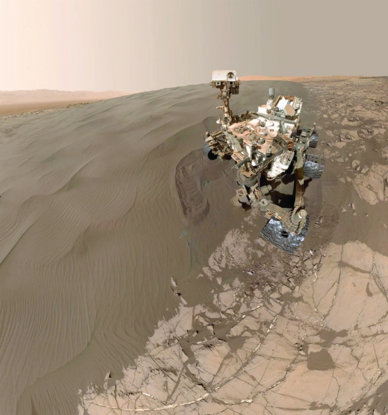 صورة نشرتها ناسا أخيرا لسطح المريخ (mars.nasa)