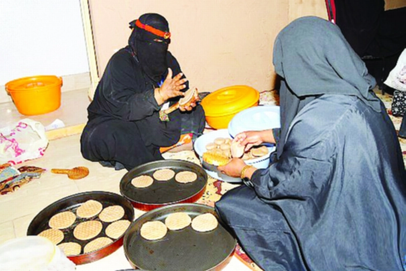 من مهرجان الكليجا السابق ببريدة (مكة)