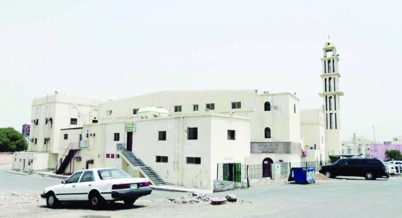 مسجد بملحقاته في أحد أحياء جدة (مكة)