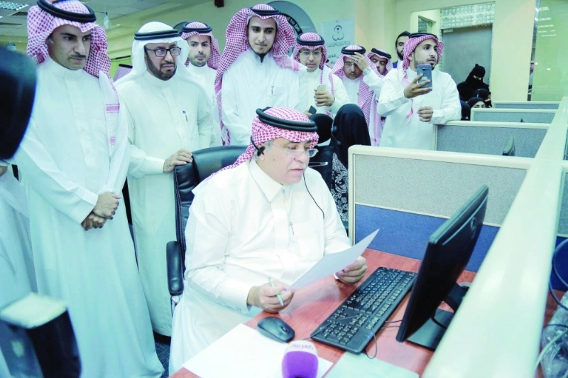 ماجد القصبي يدشن المركز (مكة)