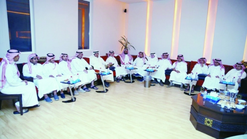 جانب من اجتماع المحيميد مع الإعلاميين (مكة)