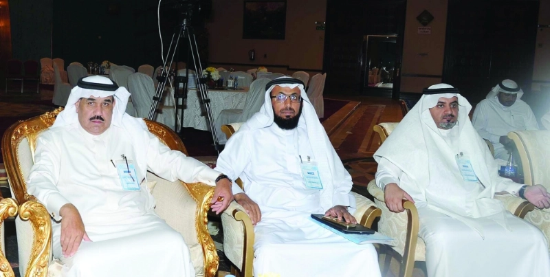 من افتتاح الملتقى أمس (واس)