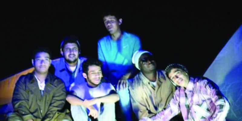 مشهد من المسرحية