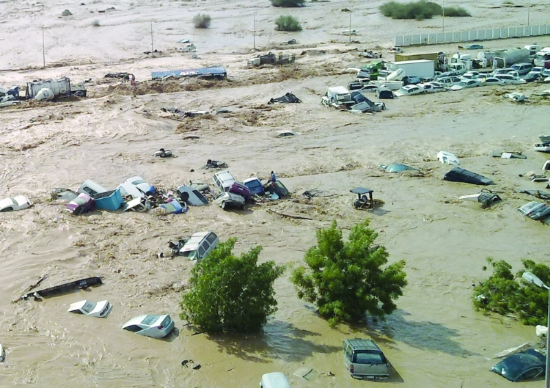 من كارثة سيول جدة في 1430 (مكة)