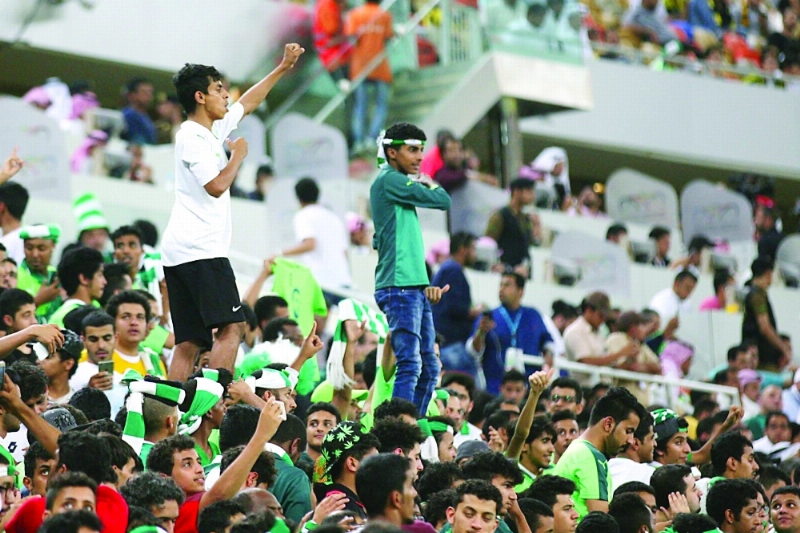 جماهير الأهلي دعمت فريقها بقوة (ثامر الفرج)