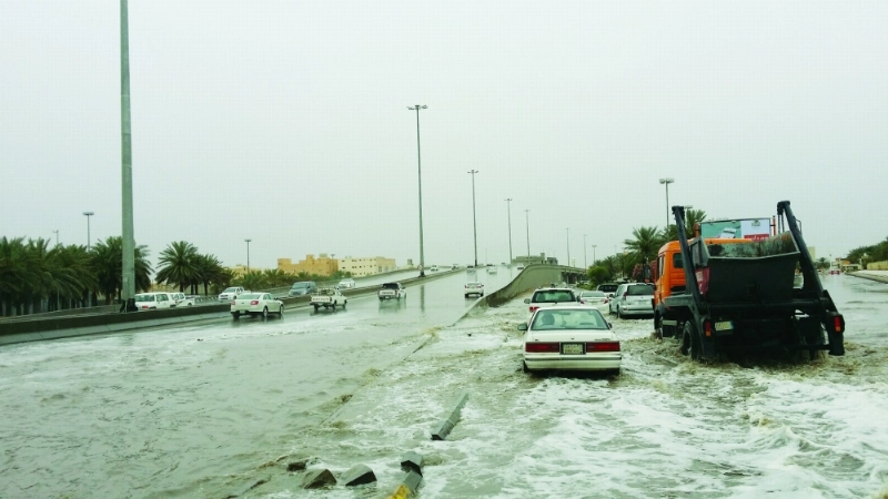 طريق الملك فهد كما بدا أمس (مكة)