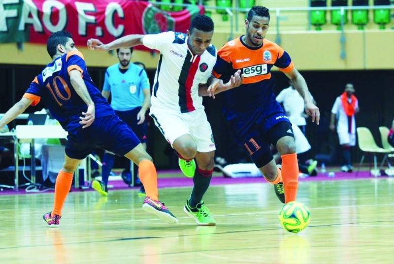 من منافسات دوري الصالات (واس)