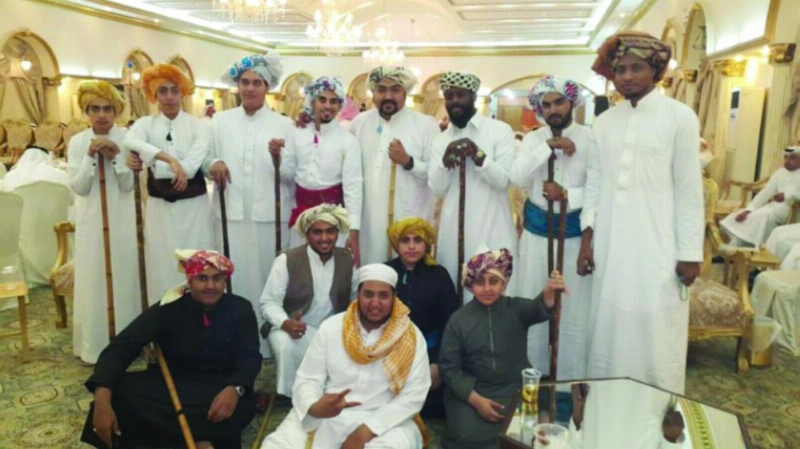 شباب مكة في احدى المناسبات